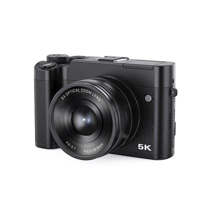 Compact WiFi Digital Camera with Dual Lens, 4K Video Recording & High-Resolution Photo Output