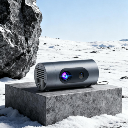 Smart Mini Projector 720P HD with Android 13, Auto Focus, Wi-Fi 6 and USB Connectivity