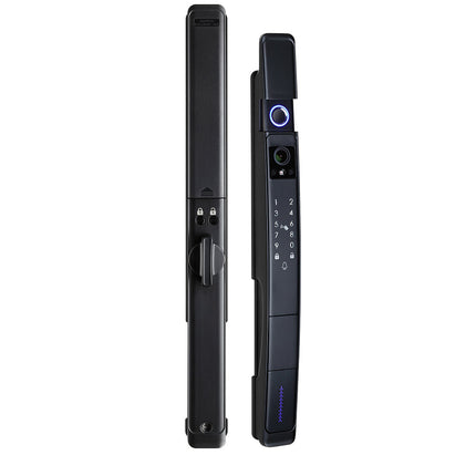 Slim Automatic Smart Lock for Sliding Glass Doors, WiFi App Control & Biometric Access