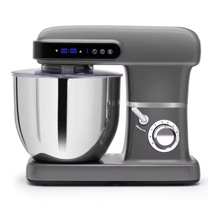 2200W 10L Kitchen Stand Mixer Silver Stainless Steel Bowl for Baking Dough