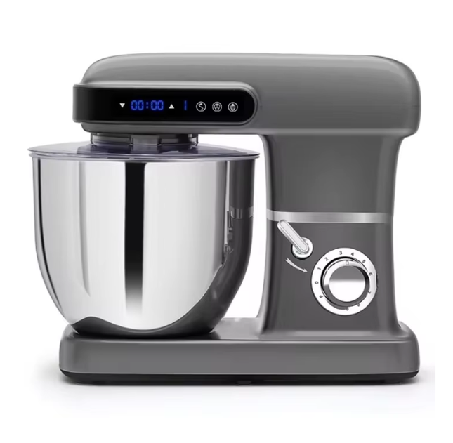 2200W 10L Kitchen Stand Mixer Silver Stainless Steel Bowl for Baking Dough