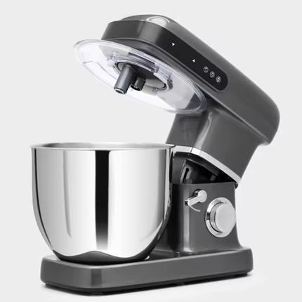 2200W 10L Kitchen Stand Mixer Silver Stainless Steel Bowl for Baking Dough