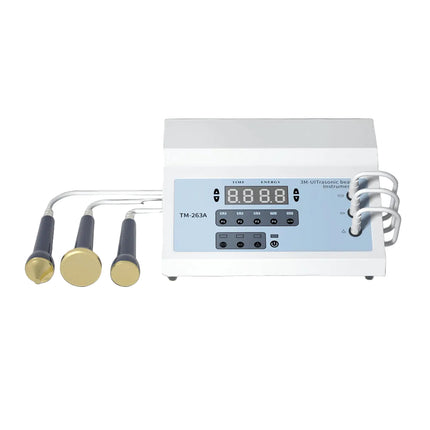 Professional 3MHz Ultrasonic Skin Firming Device with Triple Probes for Face & Body