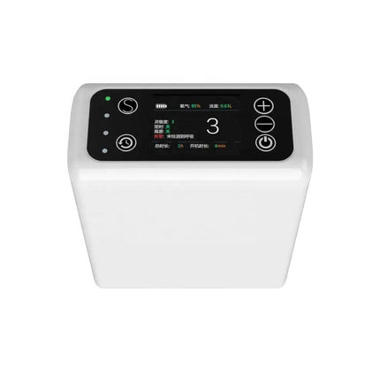 Compact Rechargeable Portable Oxygen Concentrator – Pulse Flow, Low Noise, Travel-Friendly
