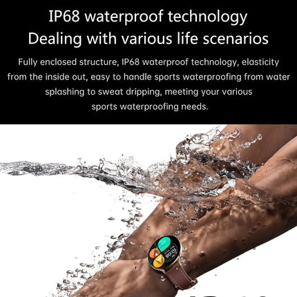 Smart Watch with 1.43" Touch Display, 4GB Storage & 3ATM Water-Resistant Design