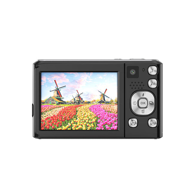 Portable 4K Digital Camera 48MP, Dual Front & Rear Cameras, 2.8" IPS Screen, 16x Digital Zoom