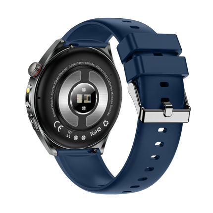 1.43 Inch AMOLED Smart Watch with Bluetooth Call, ECG, HRV & Body Temperature Monitor IP68
