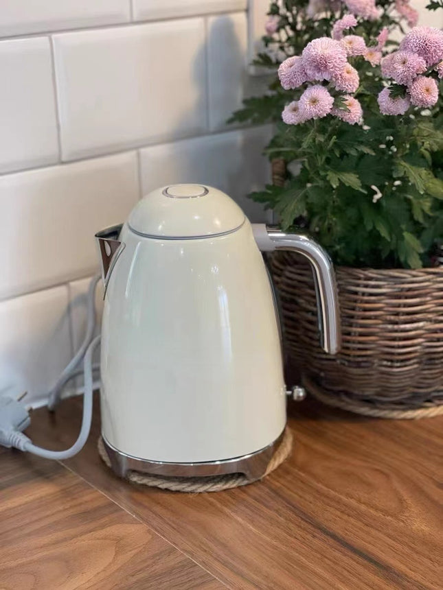 1.7L Stainless Steel Electric Kettle 2400W Fast Boil with Temperature Control and Keep Warm
