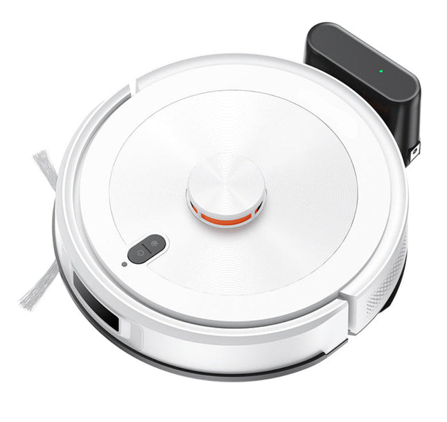 Smart Robot Vacuum and Mop with Laser Navigation, 4500Pa Suction, 140-Minute Runtime, Auto Recharge