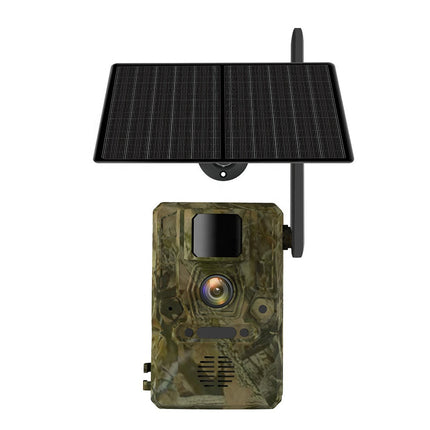 4MP Solar Wildlife Camera with 4G AI Motion Detection & Color Night Vision