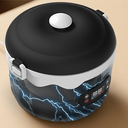 Portable Rechargeable Lunch Box – 1100ml Rice Bowl, 60W Fast Heating, 8000mAh Battery, Dual Power Bank Function