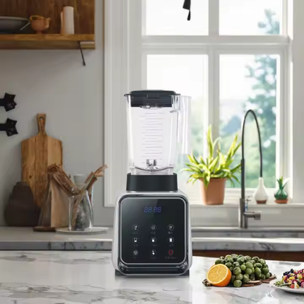 2L High-Power Commercial Smoothie Blender – 1500W Motor with Touch Control Panel