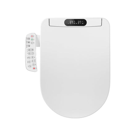 Rechargeable U-Shaped Smart Toilet Seat with Water Spray & Warm Air Drying
