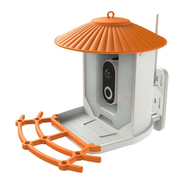 Outdoor Solar Bird Feeder with AI Camera, Two-Way Audio & Motion Sensor