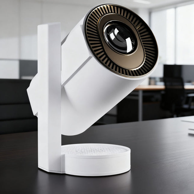 Portable Smart LED Projector with Android 13 – 720P HD, 4K Support, WiFi & HDMI for Home and Office