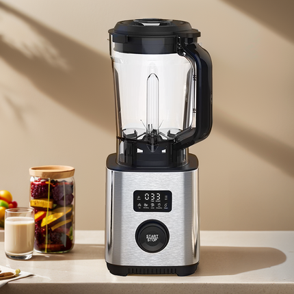 High-Power 1.5L Multi-Function Blender with Stainless Steel Body and Preset Programs