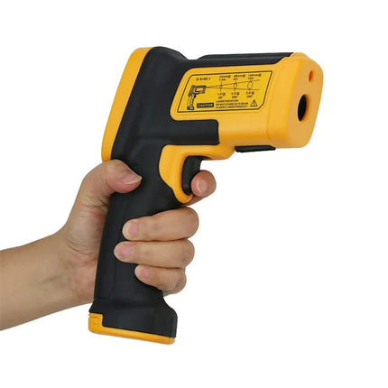 Professional Infrared Temperature Gun with USB Logging & Precision Laser Sensor