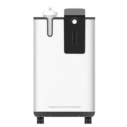 Rechargeable Oxygen Concentrator 0-5L Flow with Built-in Nebulizer and Screen White