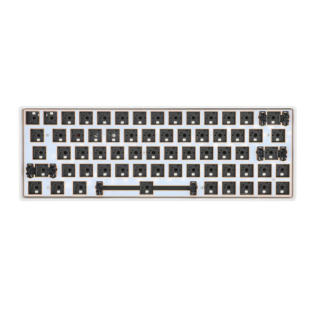 64-Key Hot-Swap Mechanical Keyboard Kit with RGB Backlighting