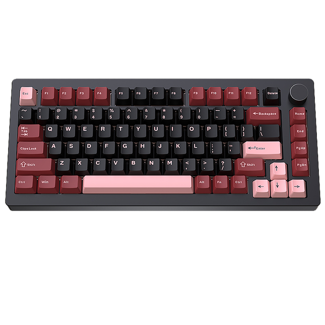 RGB Wireless Mechanical Keyboard 108-Key with Anti-Ghosting, Programmable Multimedia Keys and USB Connectivity