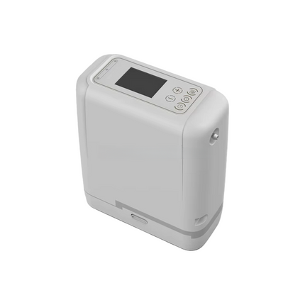 Lightweight Portable Oxygen Concentrator – Pulse Flow 0.2–1L/min with Rechargeable Battery