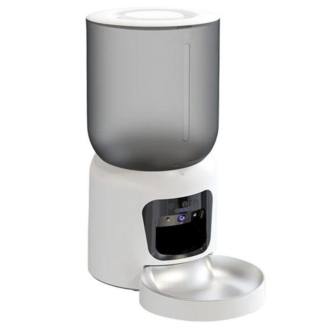 Automatic Pet Feeder with 3MP Camera Night Vision App Control 6.5L Capacity