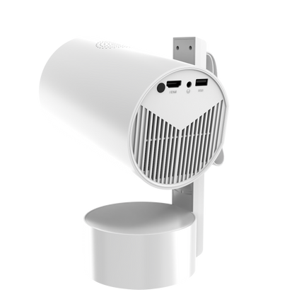 1080P Smart Projector with Android 13, Auto Keystone Correction and Rechargeable Battery