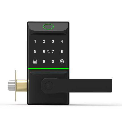 WiFi Smart Door Lock with Fingerprint Recognition, Password Entry, RFID Card and App Access