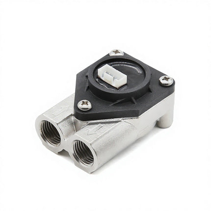 Compact Stainless Steel Water Flow Sensor for Coffee & Liquid Systems