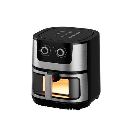Family Size 15L Hot Air Fryer Oven, 1500W with 60-Minute Timer