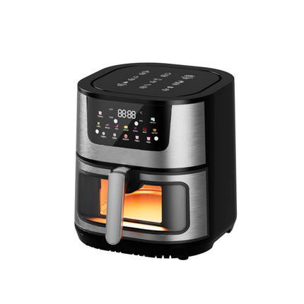 Family Size 15L Hot Air Fryer Oven, 1500W with 60-Minute Timer