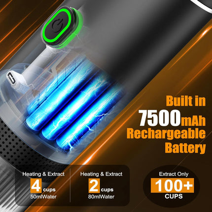 Portable USB Rechargeable Espresso Coffee Maker 20 Bar Pressure Mini Coffee Machine for Travel Camping