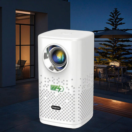 Portable LED Projector 720P with Adjustable Focus, 30–200 Inch Display Support