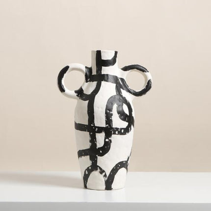 Modern Resin Sculpture for Tabletop Shelf Display