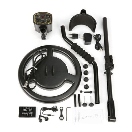 Rechargeable Underground Metal Detector with Sound Alert and Ground Balance