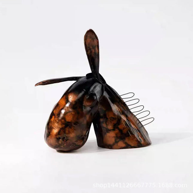 Modern Handcrafted Resin Art Piece for Home and Workspace Styling