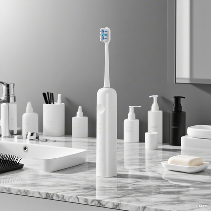 Rechargeable Electric Toothbrush with 6 Cleaning Modes & Wireless Magnetic Charging