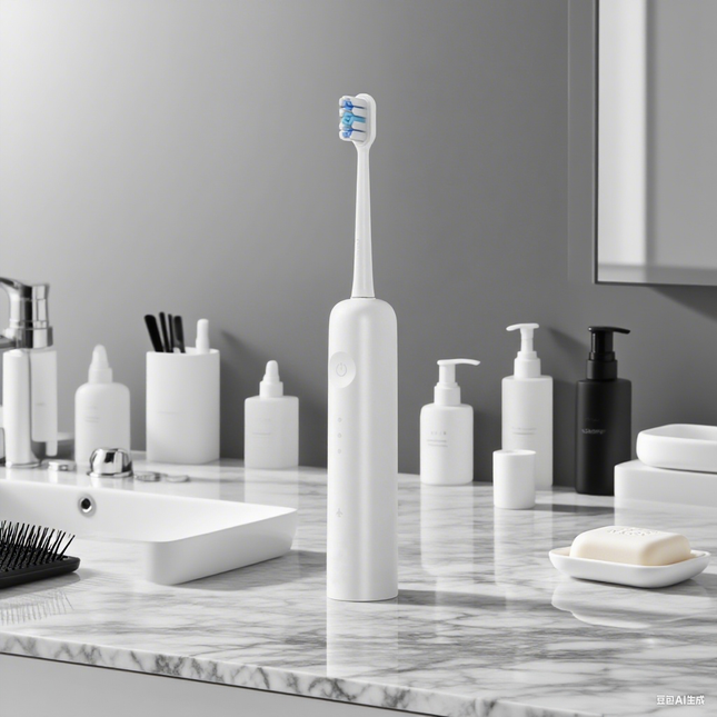 Rechargeable Electric Toothbrush with 6 Cleaning Modes & Wireless Magnetic Charging