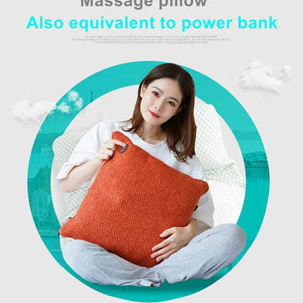 Wireless Rechargeable Vibration Back Support Cushion for Chair & Sofa Comfort