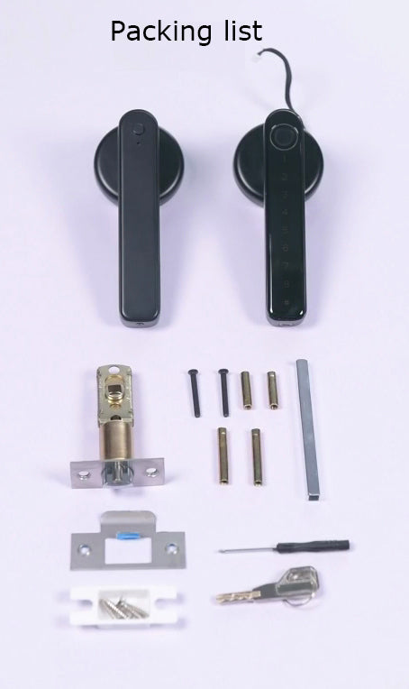 Smart Fingerprint Door Lock with Password System and Wireless Connectivity for Modern Doors
