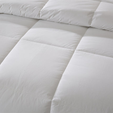 Premium 100% Cotton Quilt Comforter Lightweight Hotel-Style Minimalist Bedding