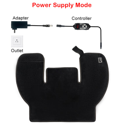Portable 45W Infrared Red Light Relaxation Shawl Adjustable Power Timer Black