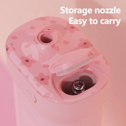 Rechargeable Cordless Water Flosser, IPX7 Waterproof, 360° Rotating Nozzles