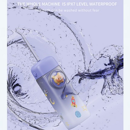 Portable Rechargeable Water Flosser with 2 Cleaning Modes and Detachable 120ml Tank