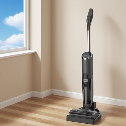 Cordless 2-in-1 Floor Washer & Dryer with Self-Cleaning and Hot Air Function