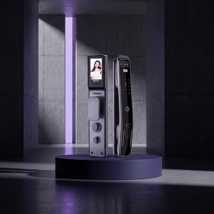 Digital Smart Door Lock with HD Visual Doorbell, IPS Screen and Multiple Unlock Methods