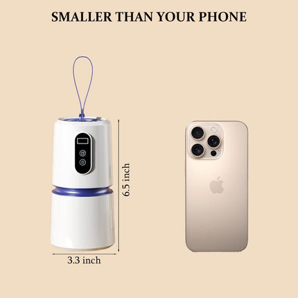 Portable Electric Clothes Dryer with 360° Hot Air Circulation Compact Laundry Drying Bag