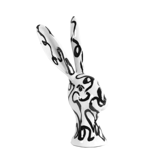 Artistic Resin Donkey Head Ornament – Decorative Accent for Home & Office Spaces