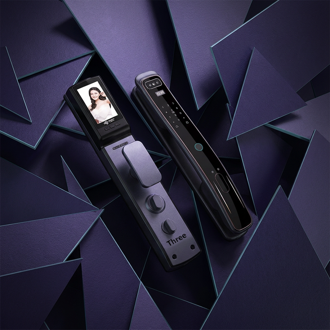 Digital Smart Door Lock with HD Visual Doorbell, IPS Screen and Multiple Unlock Methods