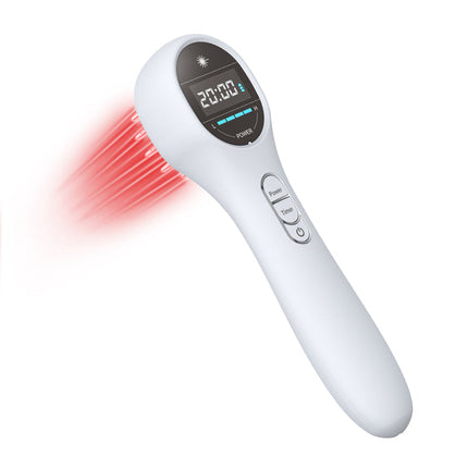 Portable Dual Wavelength Red Light Relaxation Device 650nm 808nm Handheld White